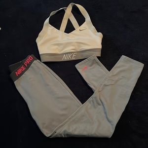 Nike workout set Small